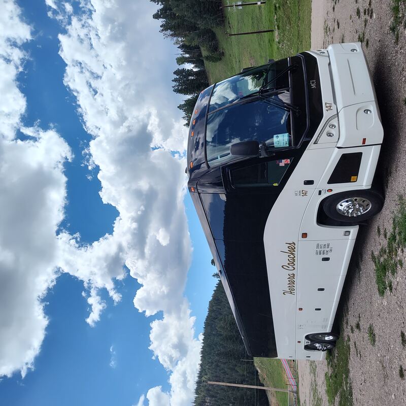 Herrera charter coach exterior